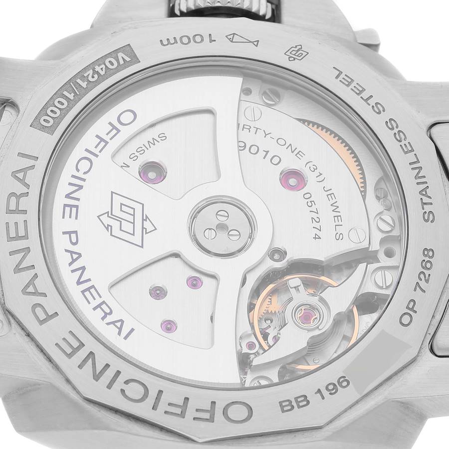 High-value Panerai Luminor Marina 1950 Blue Dial Steel Watch PAM01028 — image 7