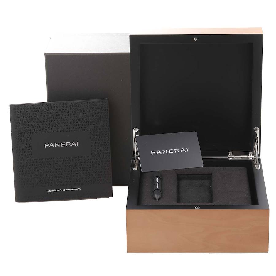 High-value Panerai Luminor Marina 1950 Blue Dial Steel Watch PAM01028 — image 8