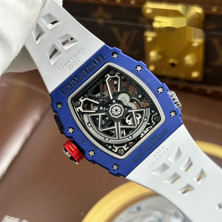 Best-value Clone Richard Mille RM35-03 Rafael Nadal Quartz 43.2mm X 50mm — image 9