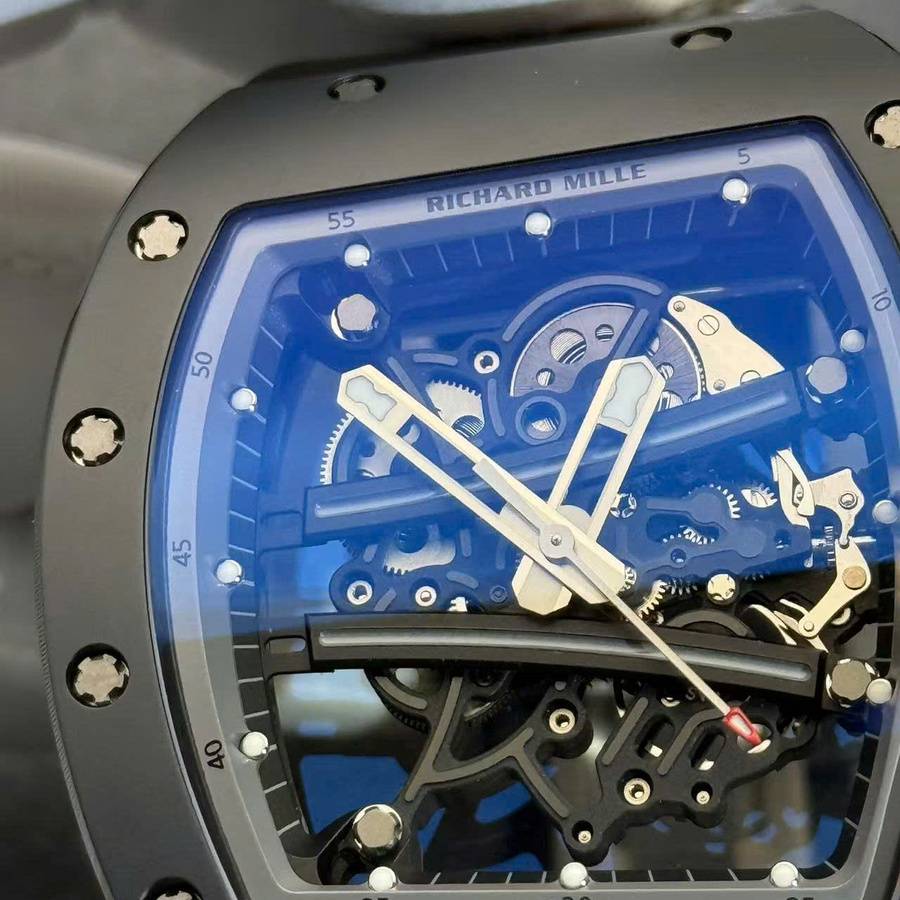 Charming Fake Richard Mille RM 61-01 Yohan Blake All Grey Limited Edition Black Ceramic 42.7mm X 50.23mm — image 7