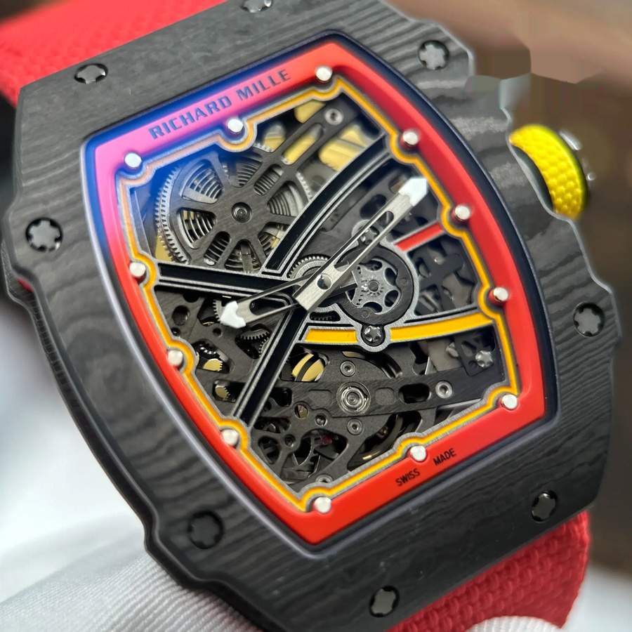 Cheap Fake Richard Mille RM 67-02 Alexander Zverev Carbon NTPT Extra Flat 38.7 X 47.52mm — image 5
