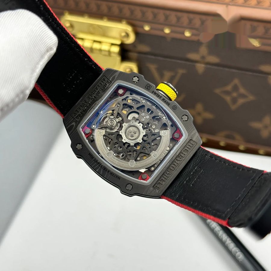 Cheap Fake Richard Mille RM 67-02 Alexander Zverev Carbon NTPT Extra Flat 38.7 X 47.52mm — image 12
