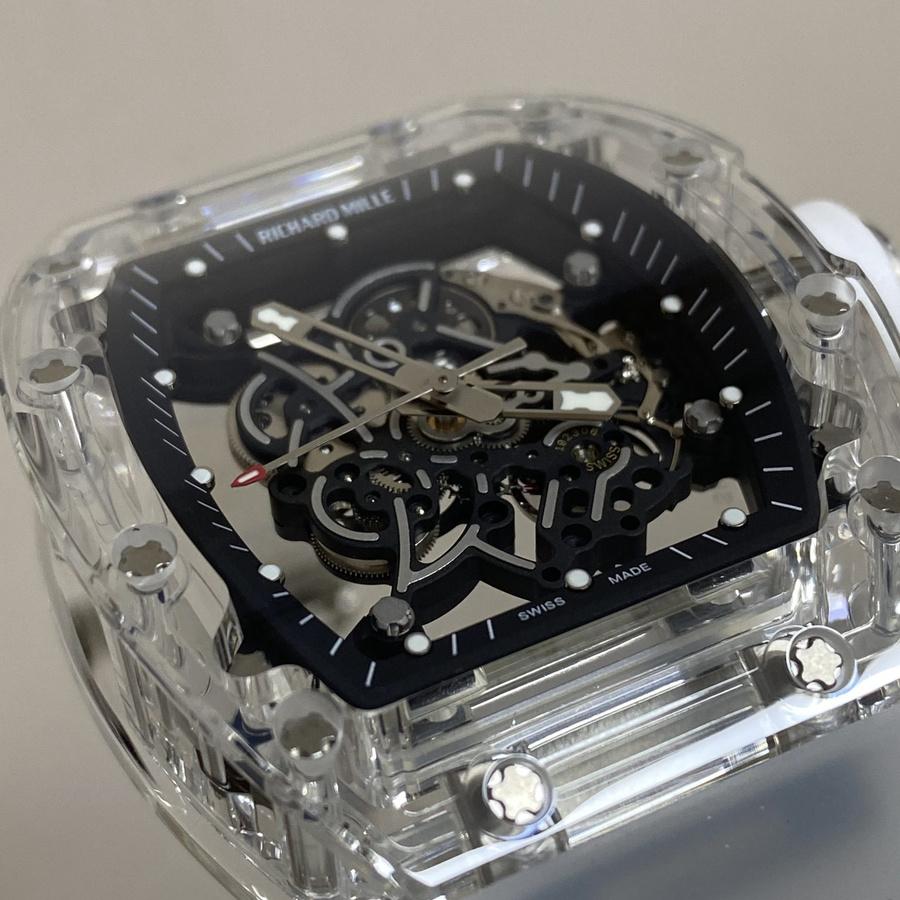 Collector-grade Replica Richard Mille RM 055 AET Remould Sapphire Sonic Factory 42.7mm — image 6