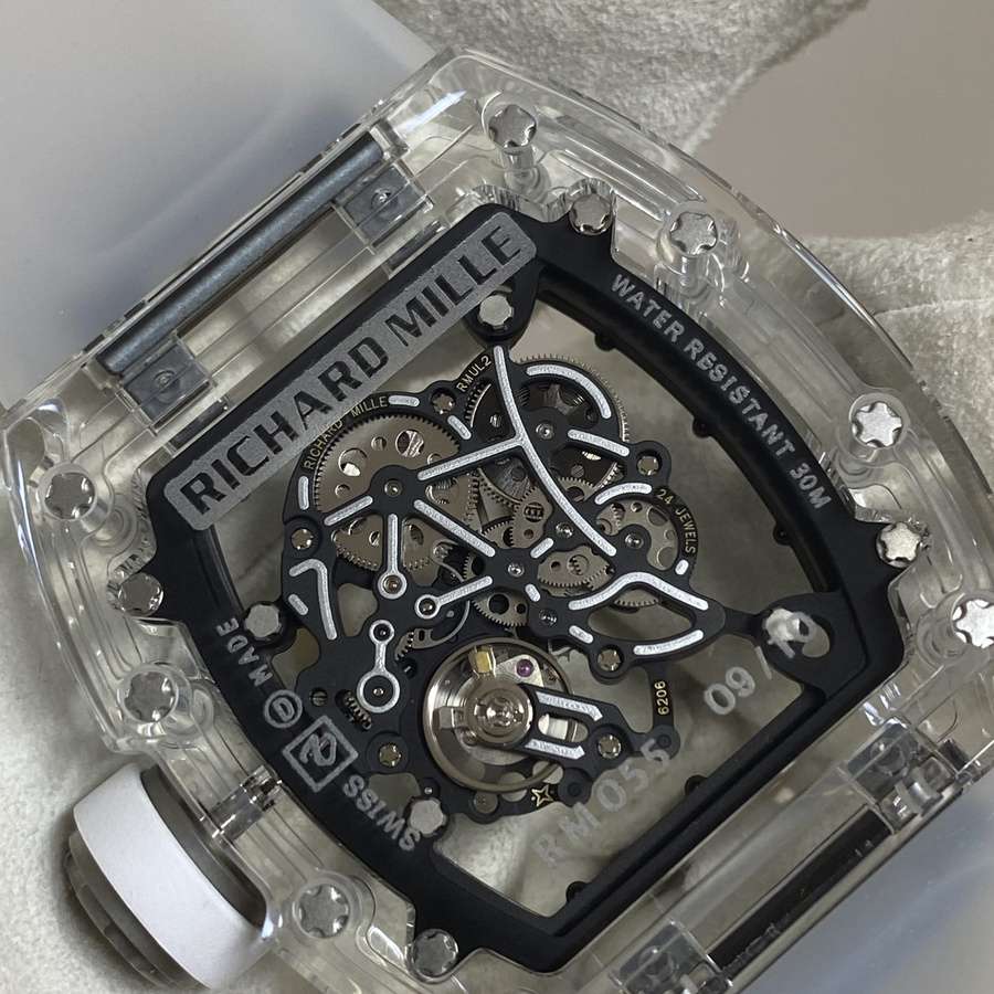 Collector-grade Replica Richard Mille RM 055 AET Remould Sapphire Sonic Factory 42.7mm — image 9