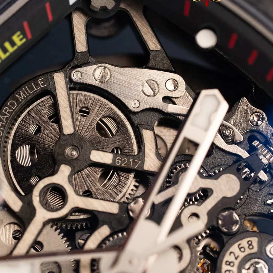 Discount Copy Richard Mille RM 35-02 Rafael Nadal Carbon TPT Black Rubber Strap ZF 49.94mm X 44.5mm — image 5