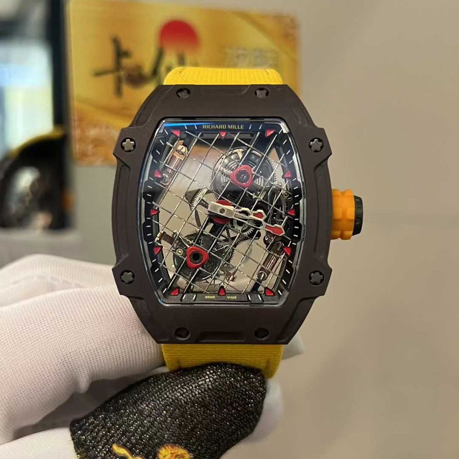 Fabled Fake Richard Mille RM 27-04 Tourbillon Rafael Nadal Limited Edition 47.25mm X 38.4mm — image 4