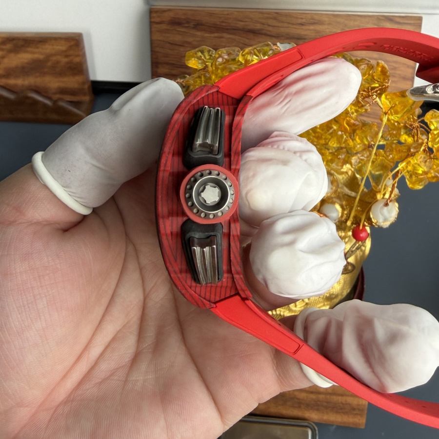 Finest Fake Richard Mille RM 11-03 Red Quartz TPT Automatic Chronograph 49.94 X 44.5mm — image 7