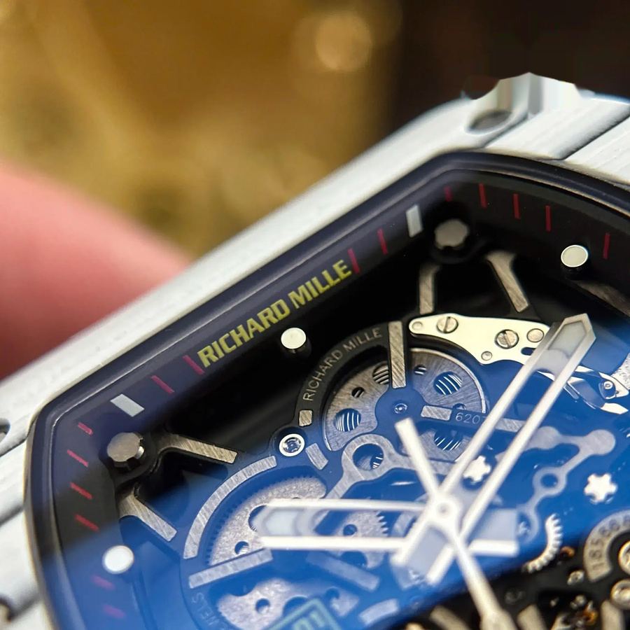Luxurious Imitation Richard Mille RM 35-01 Rafael Nadal Carbon TPT ZF V3 49.94mm X 44.5mm — image 6