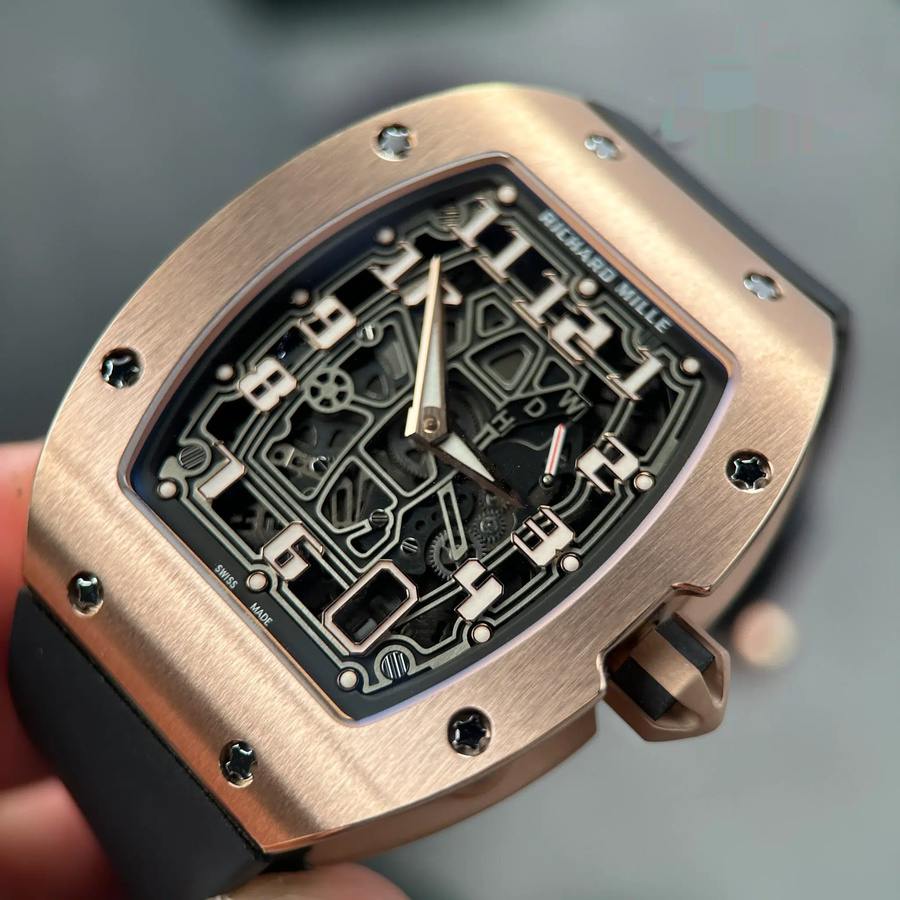 Luxury Replica Richard Mille RM 67-01 Extra-Flat Rose Gold 38.7mm X 47.5mm — image 6