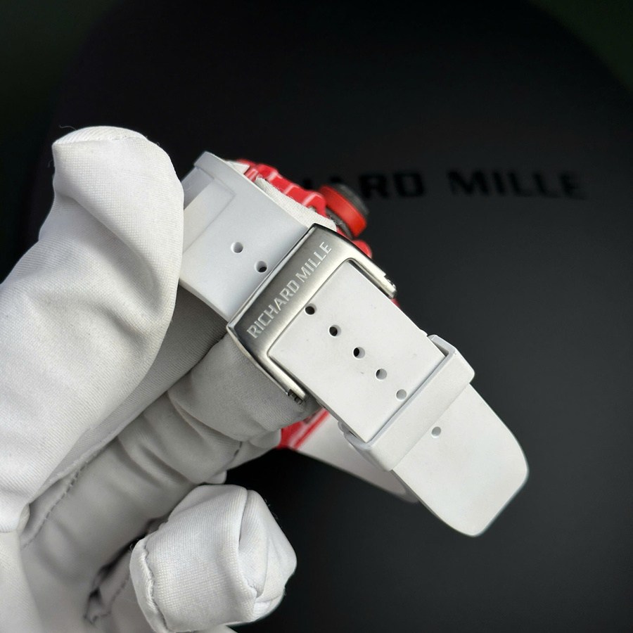 New-Arrival Knockoff Richard Mille RM 35-02 Rafael Nadal Red Quartz TPT 49.94mm X 44.5mm — image 10