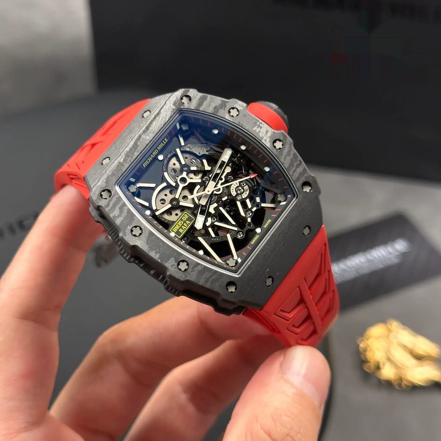 New Generation Copy Richard Mille RM 35-02 Rafael Nadal Carbon TPT ZF 49.94mm X 44.5mm — image 4