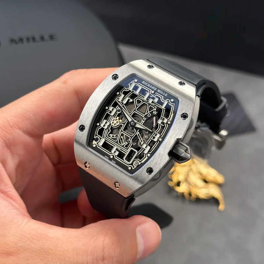 Perfect Fake Richard Mille RM 67-01 Titanium Extra-Flat Rubber Band 38.7mm X 47.5mm — image 3