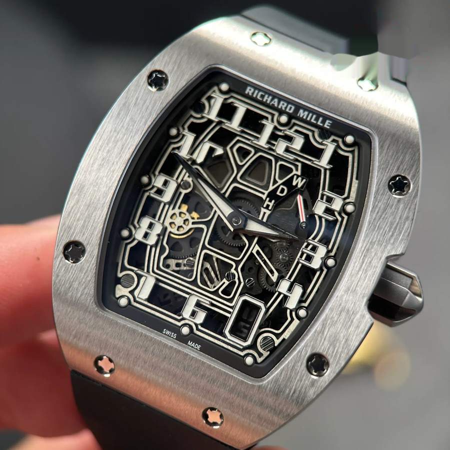 Perfect Fake Richard Mille RM 67-01 Titanium Extra-Flat Rubber Band 38.7mm X 47.5mm — image 5