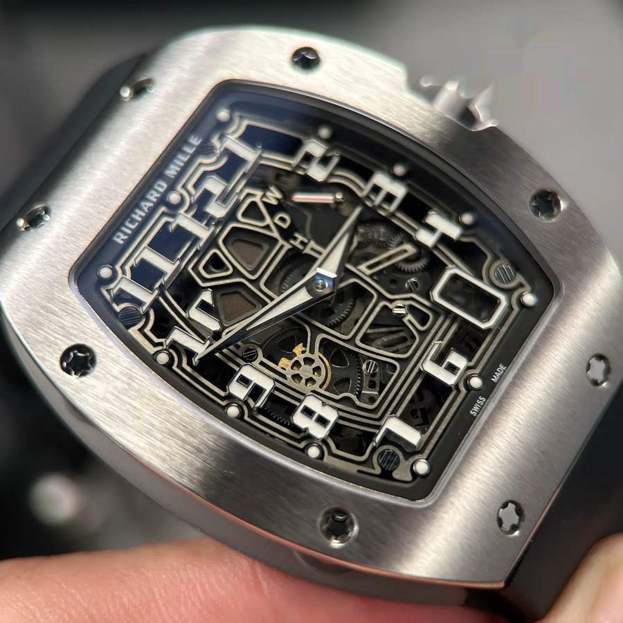 Perfect Fake Richard Mille RM 67-01 Titanium Extra-Flat Rubber Band 38.7mm X 47.5mm — image 6