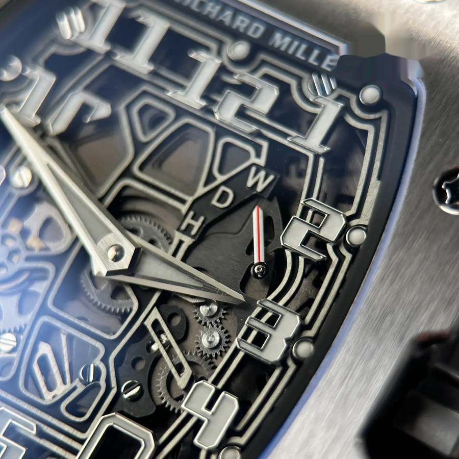 Perfect Fake Richard Mille RM 67-01 Titanium Extra-Flat Rubber Band 38.7mm X 47.5mm — image 8