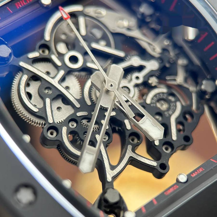 Prestige Replica Richard Mille RM 055 Bubba Watson Black Ceramic ZF 42.7mm — image 7