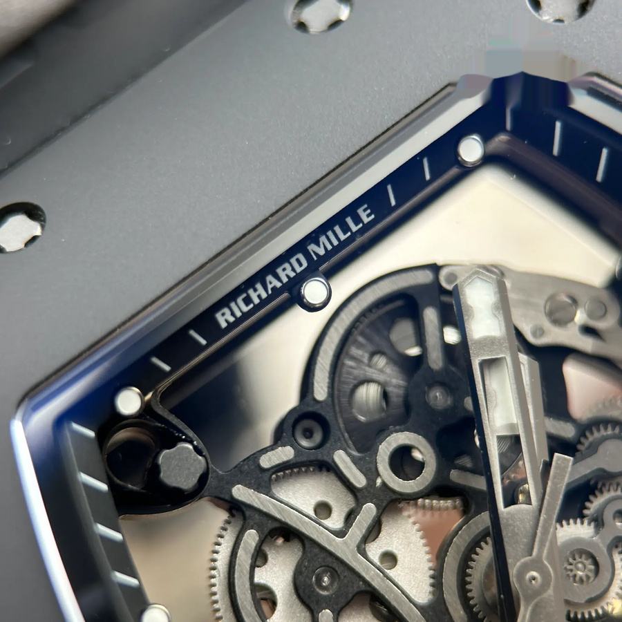 Priceless Replica Richard Mille RM 055 Bubba Watson Black Ceramic ZF 42.7mm — image 6