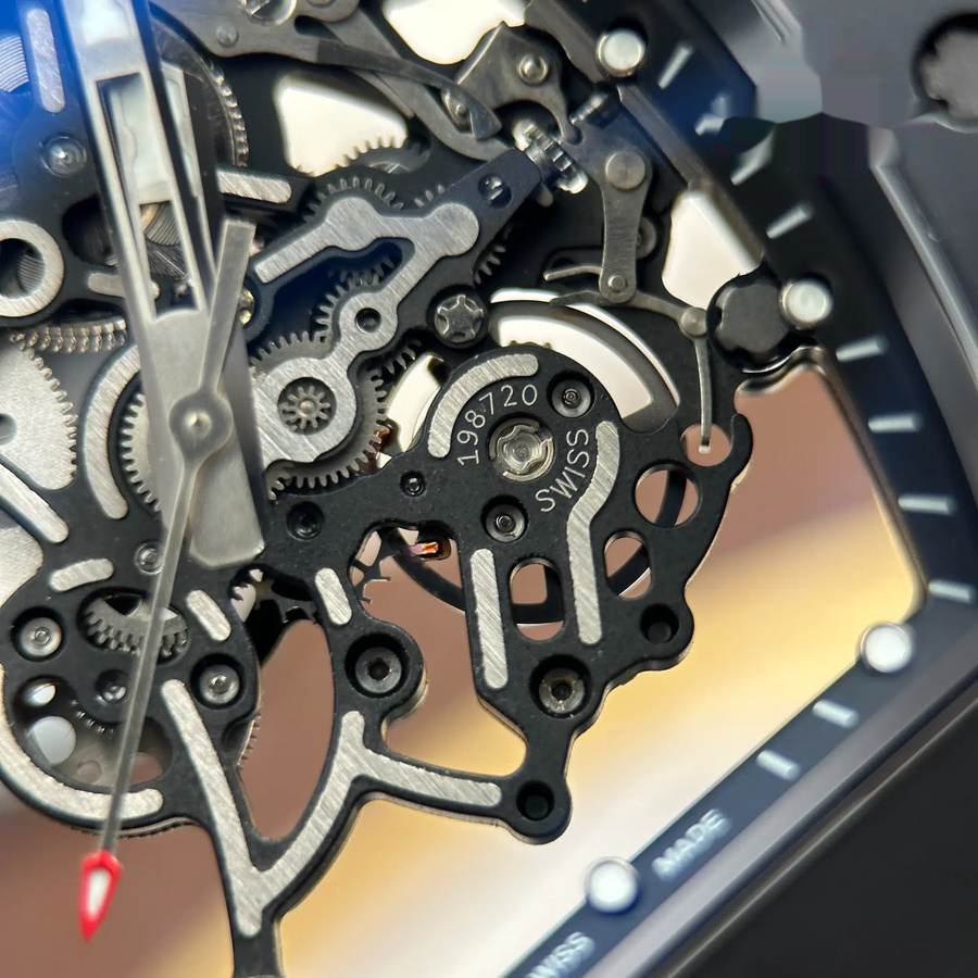 Priceless Replica Richard Mille RM 055 Bubba Watson Black Ceramic ZF 42.7mm — image 7