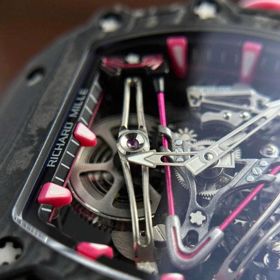 Rare Replica Richard Mille RM 38-02 Tourbillon Bubba Watson Black Carbon TPT — image 3