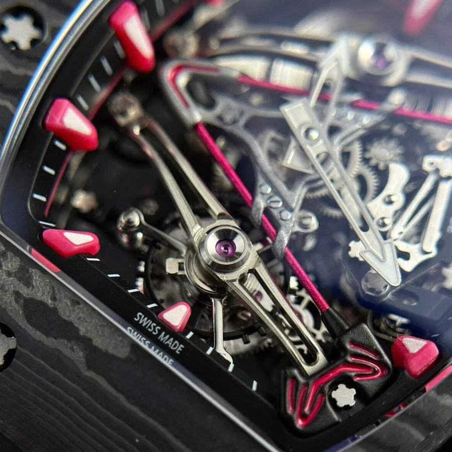 Rare Replica Richard Mille RM 38-02 Tourbillon Bubba Watson Black Carbon TPT — image 5