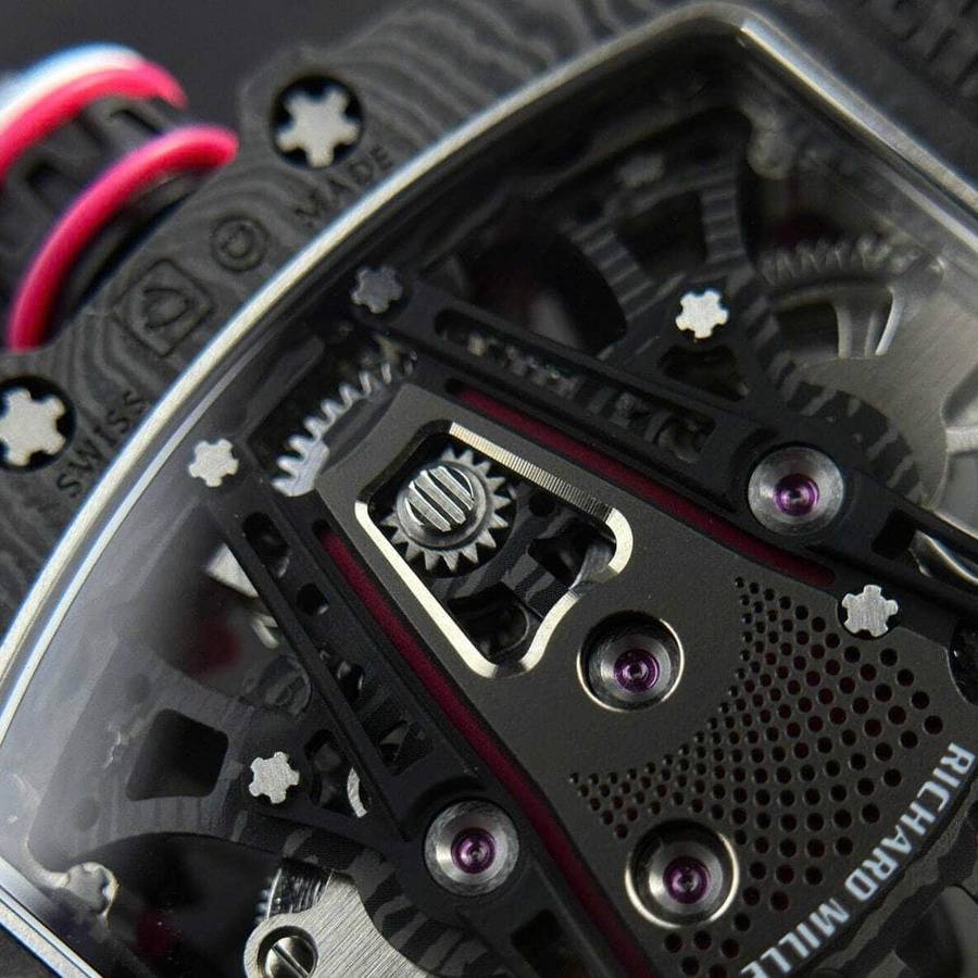 Rare Replica Richard Mille RM 38-02 Tourbillon Bubba Watson Black Carbon TPT — image 10