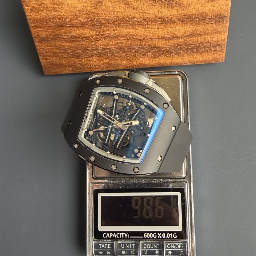 Topmost Fake Richard Mille RM 61-01 Yohan Blake All Grey Vaucher Movement 42.7mm X 50.23mm — image 11