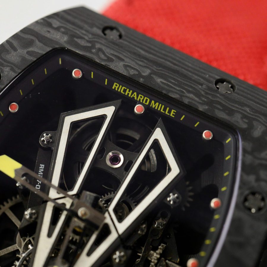 Ultimate Fake Richard Mille RM 27-03 Rafael Nadal Tourbillon Black Carbon TPT BBR 40.3mm — image 5