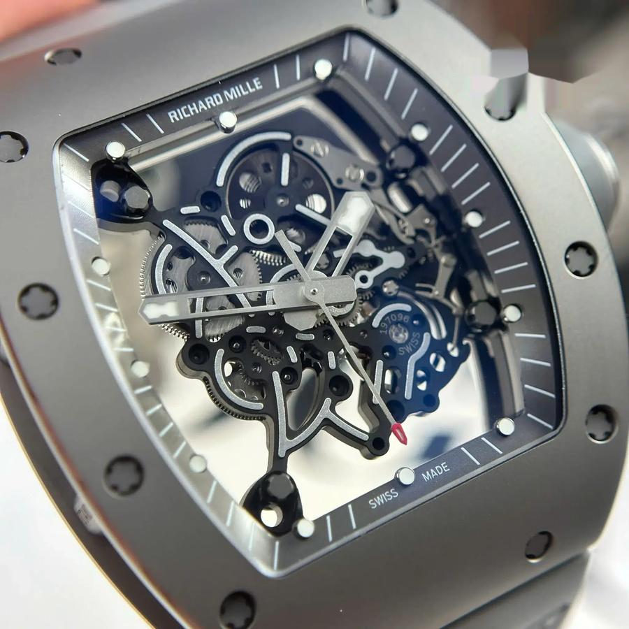 Understated Richard Mille RM 055 Bubba Watson Titanium & Ceramic Grey ZF 42.7mm — image 5