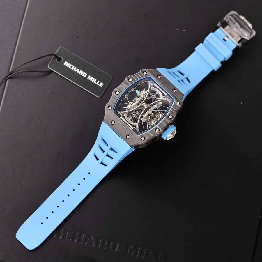 Worth Buying Replica Richard Mille RM 53-01 Tourbillon Pablo Mac Donough Carbon Fiber — image 3