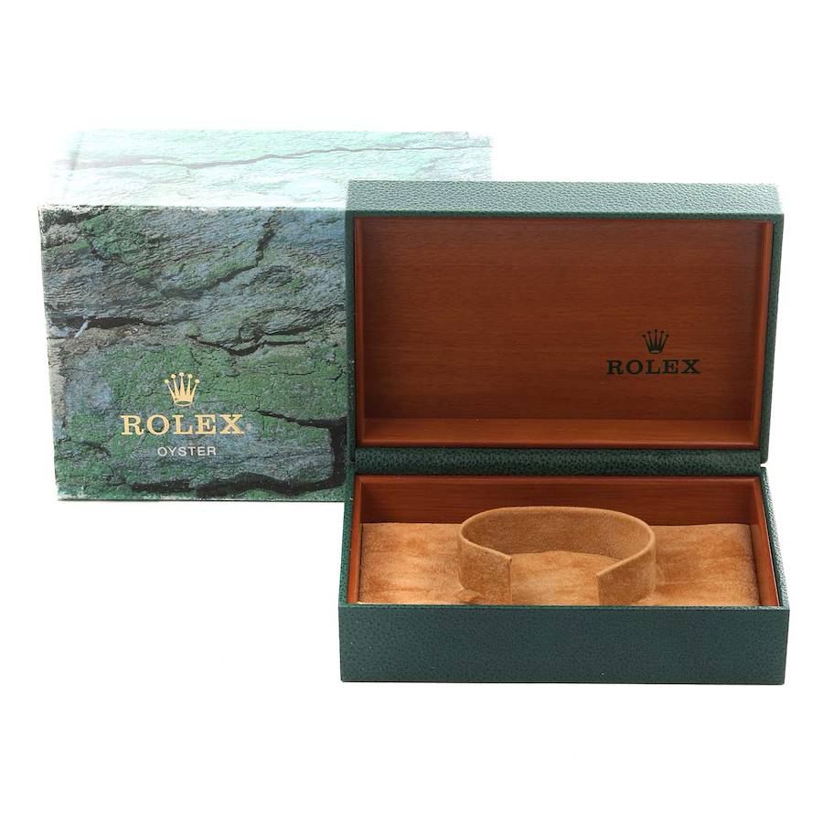 Competitively Priced Replica Rolex Air King Black Dial Smooth Bezel Steel Mens Watch 14000 — image 8