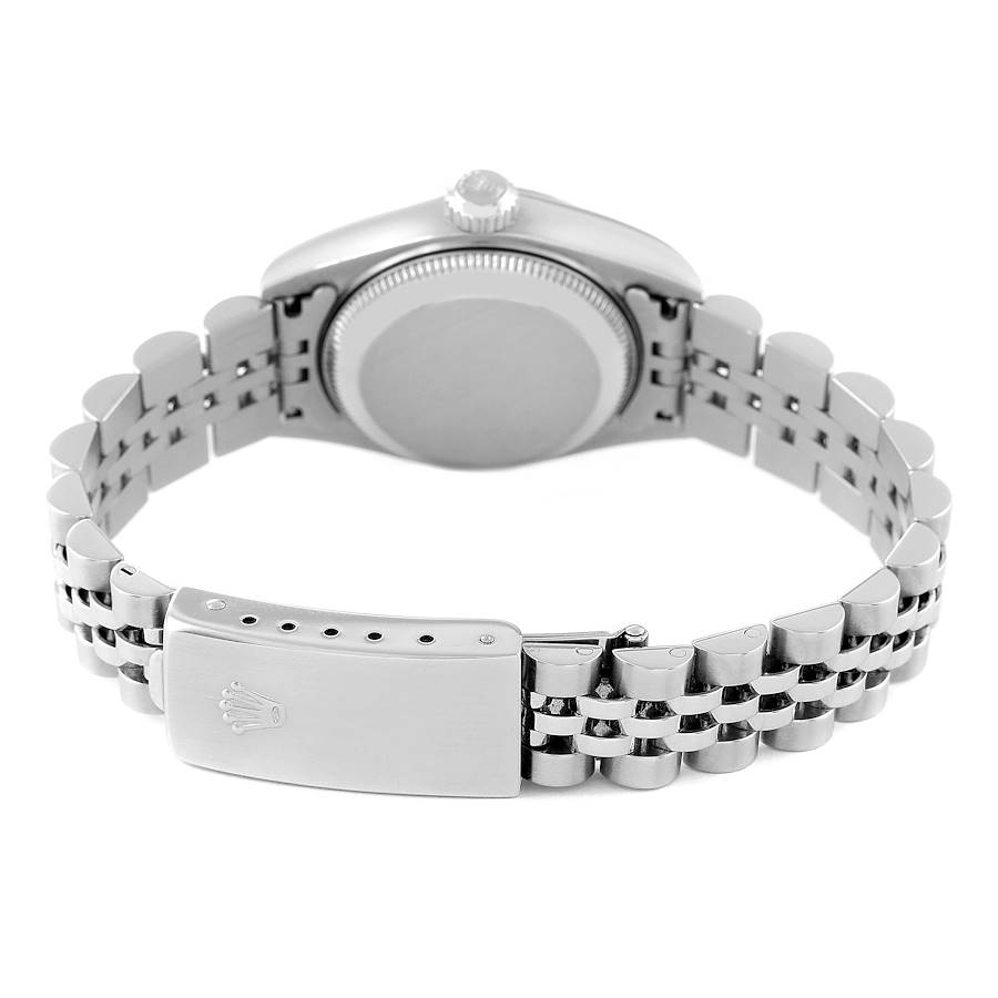 High-end Replica Rolex Datejust 26 Steel White Gold Salmon Dial Ladies Watch 79174 — image 6
