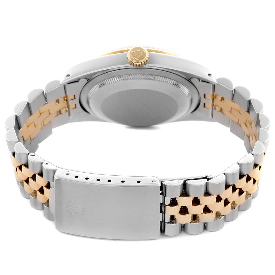 Best-loved Replica Rolex Datejust 36 Steel Yellow Gold Diamond Dial Mens Watch 16233 — image 7