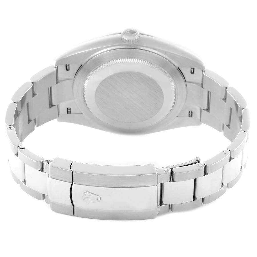 New Generation Replica Rolex Datejust 41 Steel White Gold Roman Dial Mens Watch 126334 — image 7
