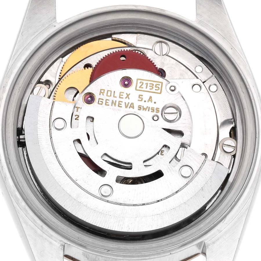 Beautiful Replica Rolex Datejust Steel Yellow Gold Anniversary Diamond Dial Watch 69173 — image 5