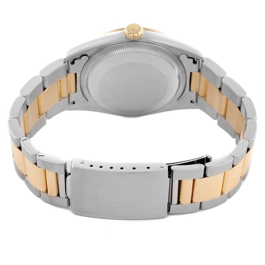 Remarkable Replica Rolex Datejust Steel Yellow Gold Slate Dial Mens Watch 16203 — image 6