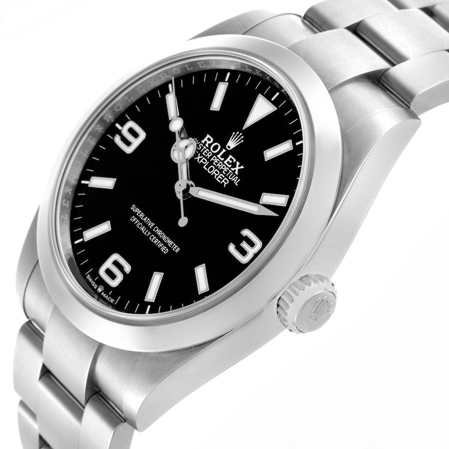 Factory-direct Replica Rolex Explorer I 40mm Black Dial Steel Mens Watch 224270 — image 5