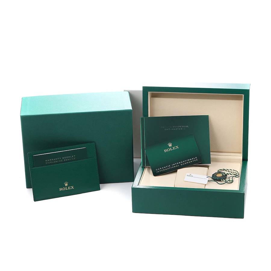 Affordable Replica Rolex GMT Master II Root Beer Bezel Steel Rose Gold Mens Watch 126711 — image 8