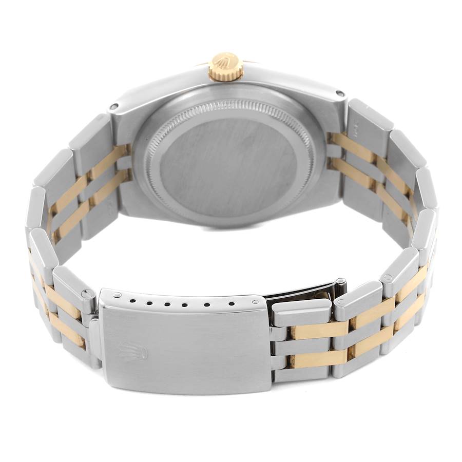 Popular Replica Rolex Oysterquartz Datejust Steel Yellow Gold Buckley Dial Watch 17013 — image 7