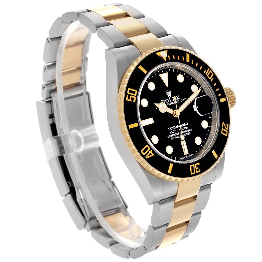 Precise Replica Rolex Submariner 41 Steel Yellow Gold Mens Watch 126613 — image 3