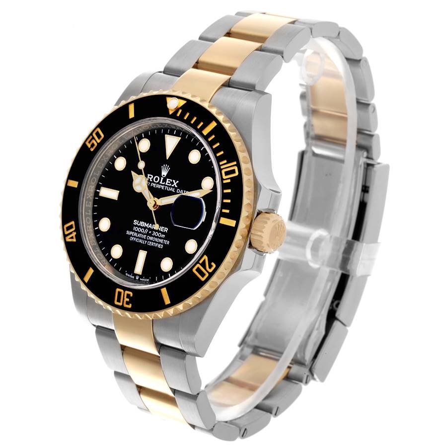 Precise Replica Rolex Submariner 41 Steel Yellow Gold Mens Watch 126613 — image 4