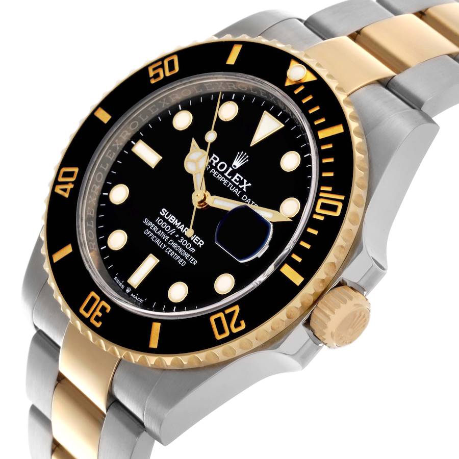 Precise Replica Rolex Submariner 41 Steel Yellow Gold Mens Watch 126613 — image 5