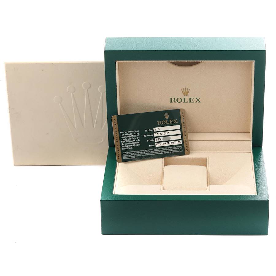 Affordable Replica Rolex Submariner Hulk Green Dial Bezel Steel Mens Watch 116610LV — image 8