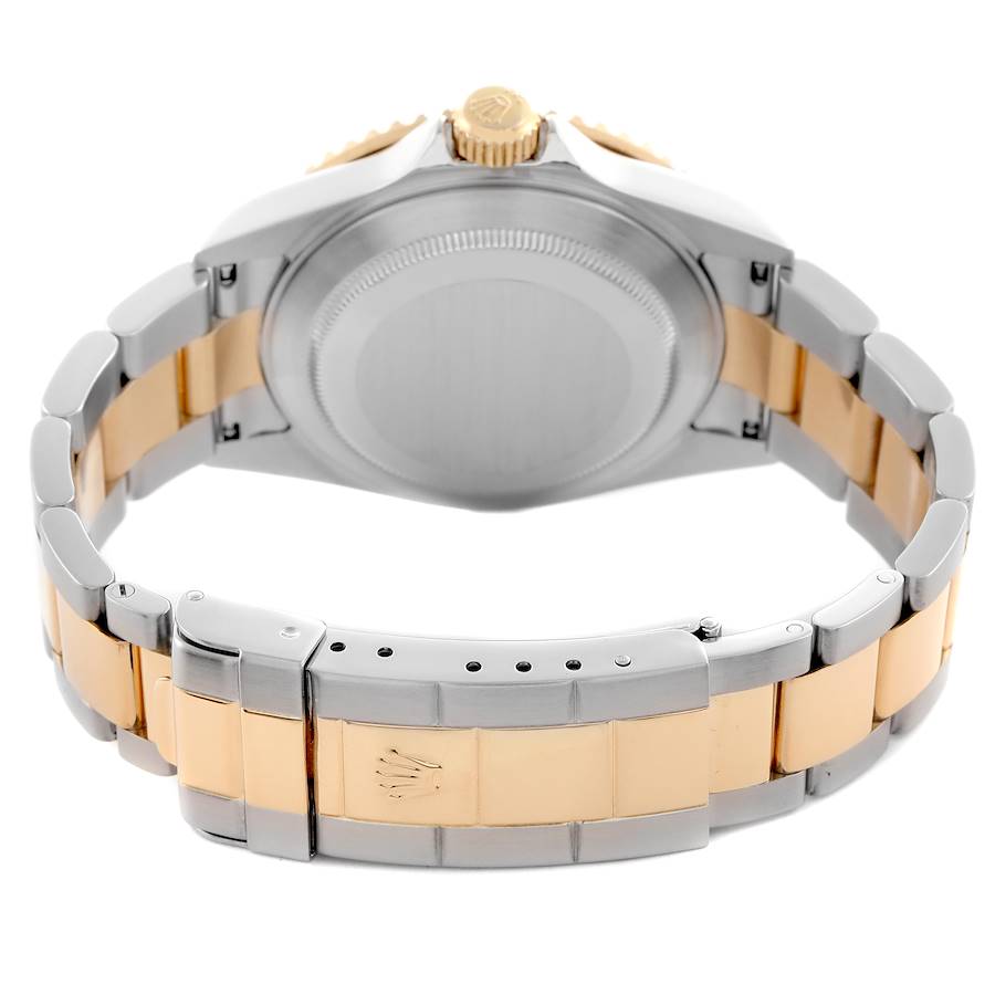 Classic Replica Rolex Submariner Steel Yellow Gold Diamond Serti Dial Mens Watch 16613 — image 7