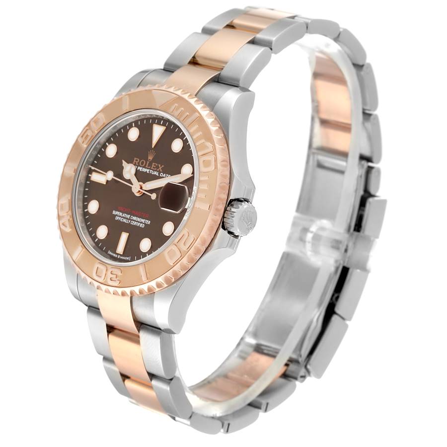 Stylish Replica Rolex Yachtmaster 37 Midsize Steel Rose Gold Mens Watch 268621 — image 4