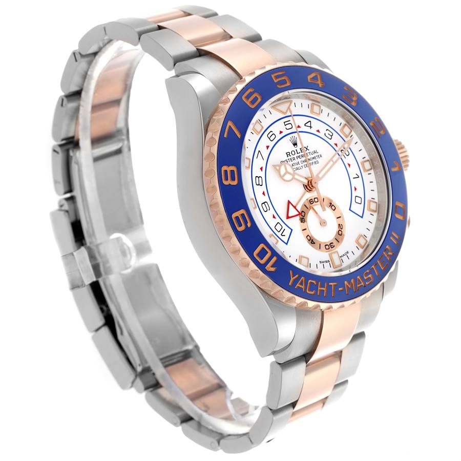 Stylish Replica Rolex Yachtmaster II Steel Rose Gold Mens Watch 116681 — image 3