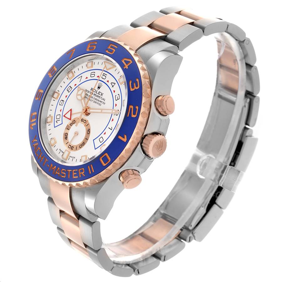 Stylish Replica Rolex Yachtmaster II Steel Rose Gold Mens Watch 116681 — image 4
