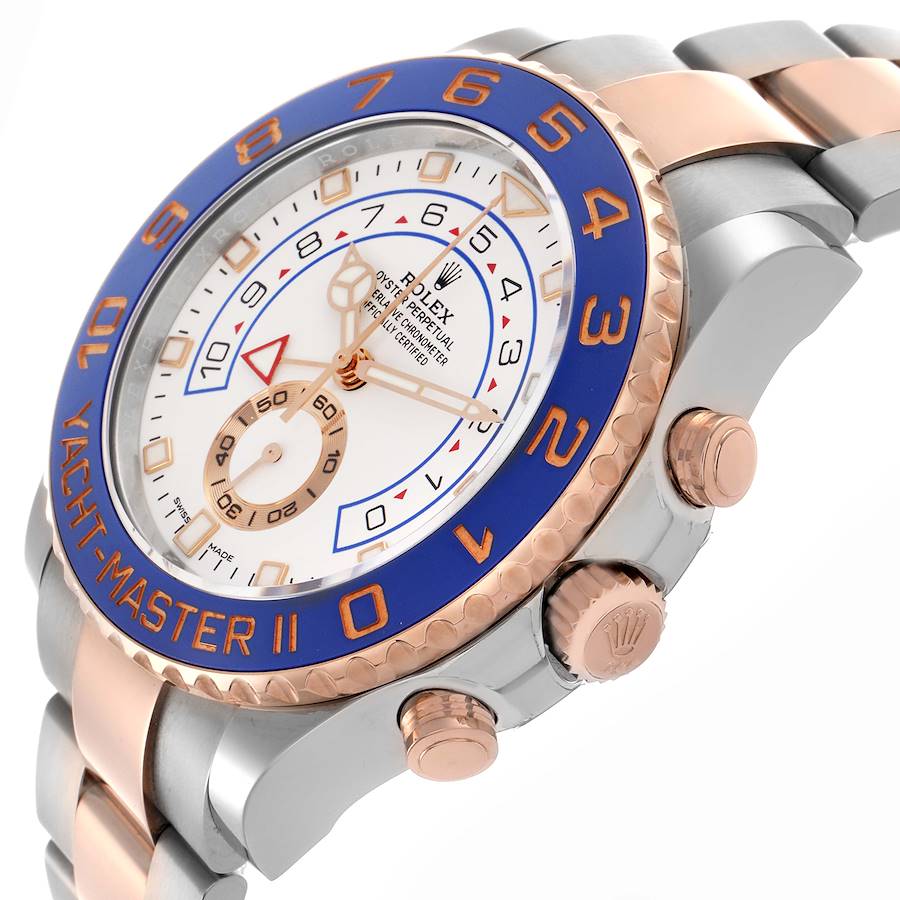 Stylish Replica Rolex Yachtmaster II Steel Rose Gold Mens Watch 116681 — image 5