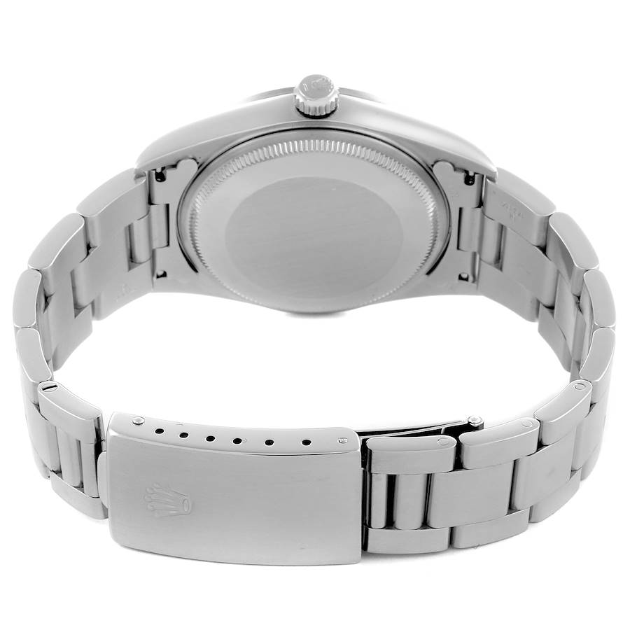 Worth Buying Rolex Air King Silver Dial Smooth Bezel Steel Mens Watch 14000 — image 8