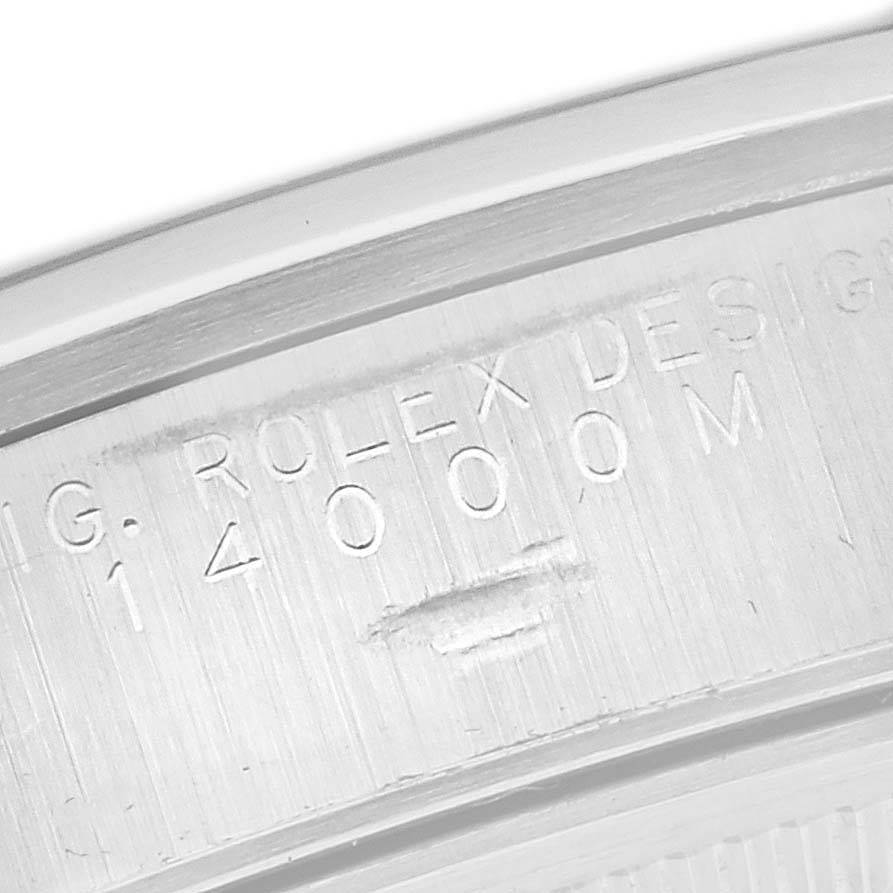 Perfect Rolex Air King White Dial Smooth Bezel Steel Mens Watch 14000 — image 6