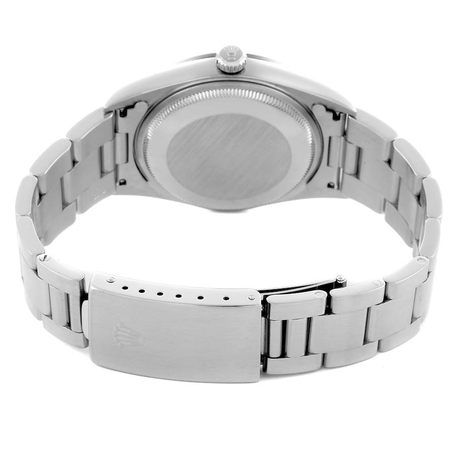 Perfect Rolex Air King White Dial Smooth Bezel Steel Mens Watch 14000 — image 8